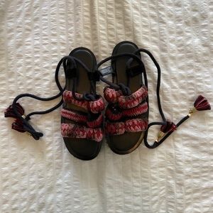 FARM Rio Crochet Flatforms